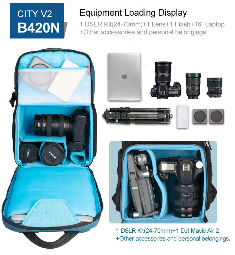 Рюкзак Dulepro City Backpack B420N V2 Black