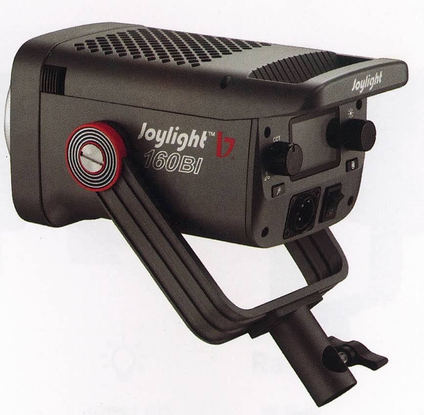 Профессиональный источник постоянного света Jinbei/Joylight JL-160Bi (2700К ~ 6500К, при 5500K: 37000 Lux (1м) с рефлектором, Ra> 97, TLCI> 97) Рефлектор в комплекте