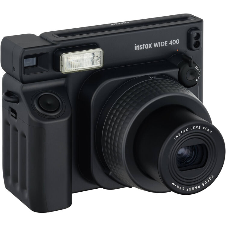 Моментальный фотоаппарат Fujifilm Instax WIDE 400 Black (Большой размер кадра)