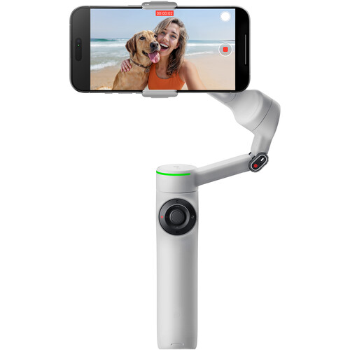 Электронный стабилизатор для смартфонов Insta360 Flow 2 Pro с функциями искусственного интеллекта (Stone Gray)