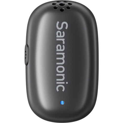 Комплект беспроводных микрофонов петличек Saramonic Air SE (1 приемник USB-C + 1 приемник Lightning  + 2 передатчика + переносной кейс-зарядка) для смартфонов, планшетов, компьютеров и других совместимых устройств