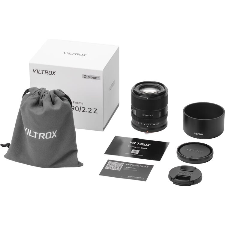 Объектив Viltrox 90mm f/2.2 EVO AF (для камер Nikon Z)