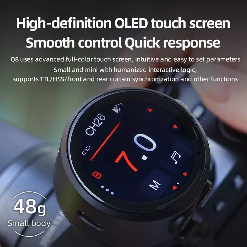 Универсальный радиопередатчик для студийных вспышек Jinbei TR-Q8 Sony Transmitter TTL / HSS (подходит для камер Sony)