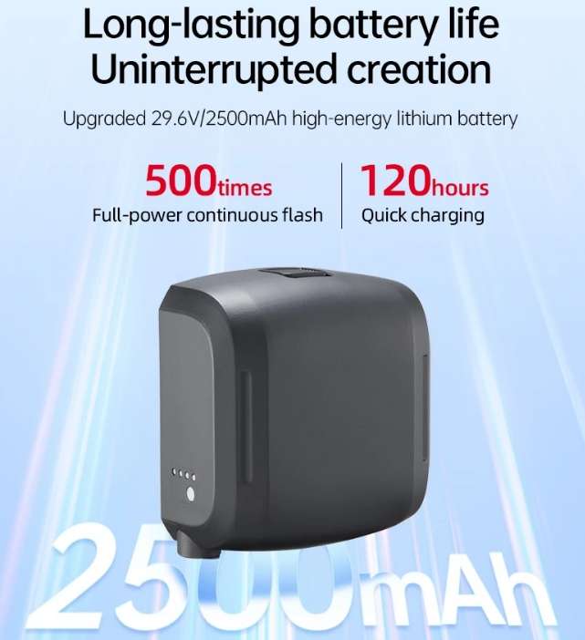 Аккумулятор для Jinbei HD-400MAX / HD-600MAX 2500mAh (литий-ионный)