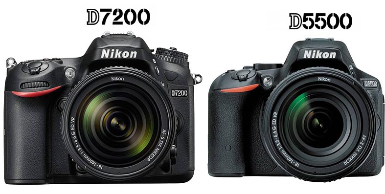 Фотокамеры Nikon D7200 и D5500 официально сняты с производства
