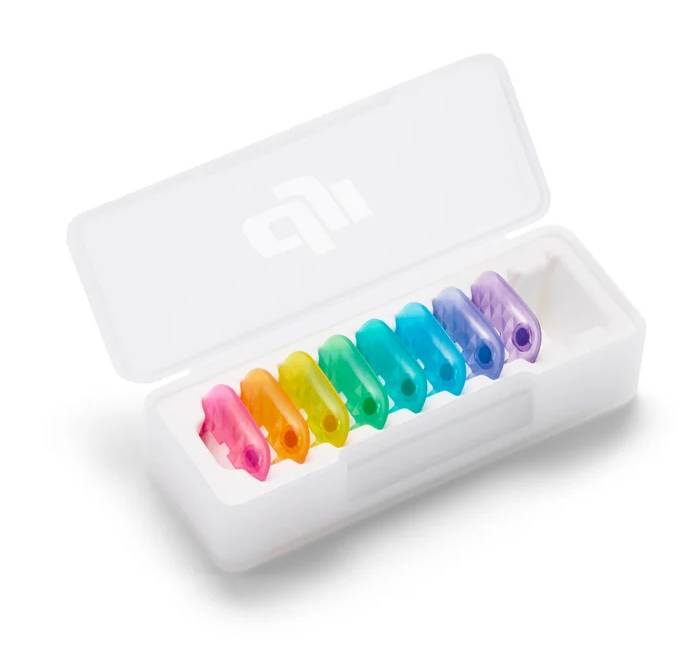 Набор многоцветных магнитных передних крышек для микрофона DJI Mic Mini 2S Multi-Color Magnetic Front Cover