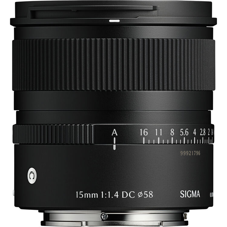 Объектив Sigma 15mm f/1.4 DC Contemporary для Sony E
