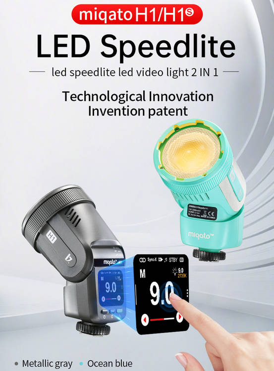 Вспышка универсальная JINBEI H1 S TTL HSS Speedlite Blue (для камер Sony)