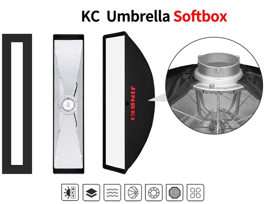 JINBEI KC Professional Umbrella Softbox