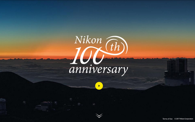 Юбилейный сайт Nikon