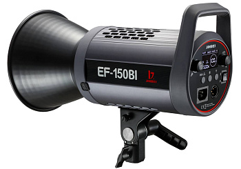 Профессиональный источник постоянного света JINBEI EF-150BI LED Video Light (2700-6500К, от 34800 Lux до 58000 Lux (1м) с рефлектором, RA> 97, TLCI> 98) Рефлектор в комплекте