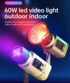 Профессиональный источник постоянного света JINBEI EF-60 RGB LED Light (2000-10000К, при 5500К: 8100 Lux (0,5м), Ra>95, TLCI>97) Grey Рефлектор в комплекте Standart