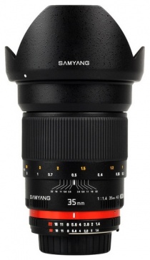 Неавтофокусный объектив Samyang 35mm f/1.4 AS UMC Nikon AE