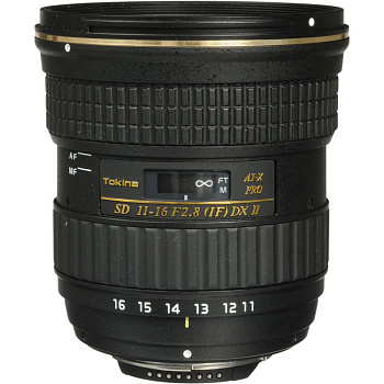Объектив Tokina AT-X 11-16mm f/2.8 (AT-X 116) Pro DX II для Nikon F