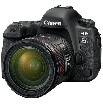 Цифровой фотоаппарат Canon EOS 6D Mark II kit (EF 24-70mm f/4L IS USM)
