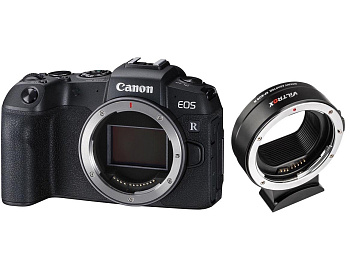 Цифровой фотоаппарат Canon EOS RP Body + Adapter VILTROX EF-EOS R (гарантия 2 года)