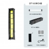 Компактная светодиодная RGB-лампа для фото/видеосъемки Jinbei EFT-8C с регулируемой цветовой температурой от 2000°K до 10000°K (мощность 8 Вт, 800 Lux (1м), Ra>96, TLCI>98, световые эффекты: 20шт)