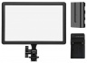 Двухцветная светодиодная панель для фото/видеокамер Jinbei EF-12 Bi-Color LED Panel Light (2700K-6000K, 850 Lux (0.5м), Ra:>95, TLCI:>98) + аккумулятор + зарядное устройство 