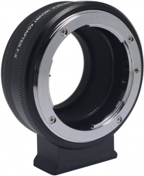 Переходное кольцо для установки объективов Nikon F на камеры Fuji X с диафрагмой (Meike MK-NF-F)