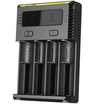 Универсальное зарядное устройство для Ni-Mh, Ni-Cd, Li-Ion NITECORE i4