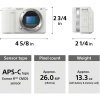 Камера Sony ZV-E10 II Body для ведения видеоблога (ZV-E10M2/W) White Rus