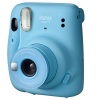 Подарочный набор Fujifilm Instax mini 11 Sky Blue (фотоаппарат + чехол + пленка + фотоальбом + батарейки) NEW
