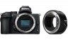 Цифровой фотоаппарат Nikon Z50 Body + FTZ II Adapter (Multi-language, Russian)