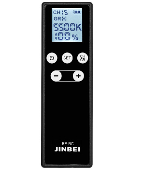 Пульт дистанционного управления Jinbei EF-RC LED (для управления светодиодным постоянным освещением Jinbei с аббревиатурой «EF»)