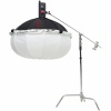 Зонт-софтбокс на просвет Jinbei Quick Ball Softbox Ф120 + Ткань/шторка управления светом