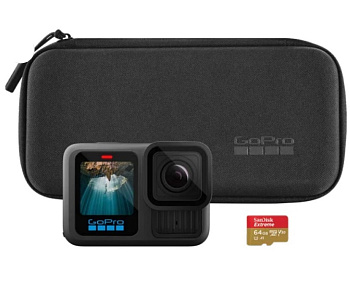 Экшн-камера GoPro HERO13 Black Speciality Bundle (CHDSB-131-RW) Кейс + Карта памяти 64GB
