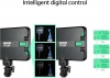 Компактная светодиодная панель для фото/видеосъемки Jinbei P12Bi с регулируемой цветовой температурой от 2700°K до 7500°K (мощность 12 Вт, при 5500K: 950 Lux (0,5м); CRA>95, световые эффекты: 9шт)
