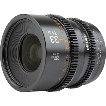 Кинообъектив Viltrox S 33mm T1.5 Cine Lens (для камер Sony E)