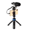 Многоцелевой направленный конденсаторный микрофон Saramonic Vmic Mini S с креплением на камеру (для фото/видеокамер, смартфонов и планшетов с выходным разъемом 3,5 мм)