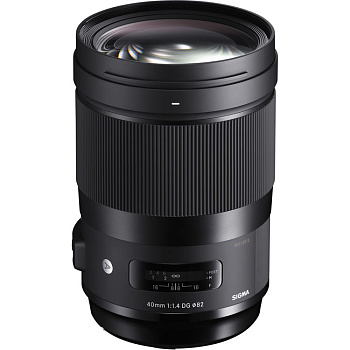 Объектив Sigma 40mm f/1.4 DG HSM Art for Canon