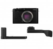 Цифровой фотоаппарат Fujifilm X-E4 Kit (Дополнительный хват MHG-XE4 + Упор для большого пальца TR-XE4) Black 