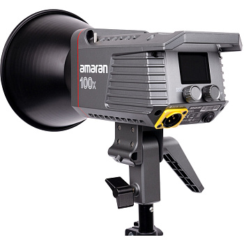 Источник постоянного света Aputure Amaran 100x Bi-Color (2700-6500К, при 6500К: 31100 Lux (1м) с рефлектором, Ra:>95) Рефлектор в комплекте