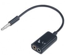Аудио разветвитель / переходник Woopower Mini Jack 3.5 мм для микрофона и наушников 