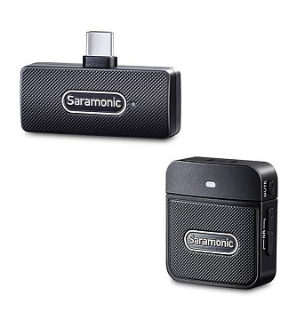 Беспроводной микрофон петличка Saramonic Blink100 B5 (приемник RXUC + передатчик TX) для смартфонов и планшетов Android