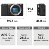 Камера Sony ZV-E10 Body для ведения видеоблога (ILCZV-E10/B) Black