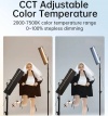 Яркая светодиодная RGB-панель Jinbei EFT-860 Full Color с регулируемой цветовой температурой от 2000°K до 7500°K (при 5500K: 6500Lux (0,5м), Ra>95, TLCI>98, Мощность 80Вт, Световые эффекты: 30шт)