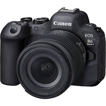 Цифровой фотоаппарат Canon EOS R6 Mark II Kit (RF 24-105mm f/4-7.1 IS STM) гарантия 2 года