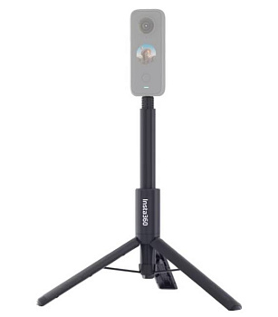 Телескопическая cелфи-палка Insta360 + Трипод 2-в-1 Insta360 2-in-1 Invisible Selfie Stick + Tripod (CINX2CB/G) для панорамных камер Insta360 ONE, ONE R, ONE X/X2/X3, EVO