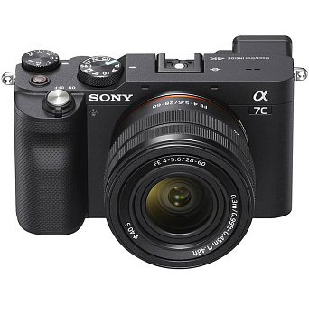 Цифровой фотоаппарат Sony Alpha a7C Kit 28-60mm f/4-5.6 (ILCE-7CL) Black (Multi-language, Russian)