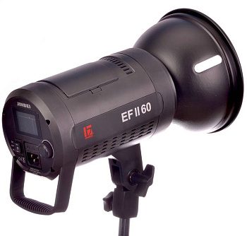 Светодиодный источник постоянного света Jinbei EFII-60 (5500K, 11000Lux (lм) с рефлектором, Ra>96, TLCI>97, Мощность: 60Вт) Рефлектор в комплекте