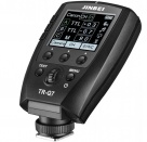 Универсальный радиопередатчик для студийных вспышек Jinbei TR-Q7 Integrated Hot Shoe Transmitter TTL / HSS (подходит для камер Canon, Nikon, Sony, Panasonic, Olympus, Sony и Fujifilm)