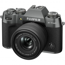 Цифровой фотоаппарат Fujifilm X-T50 kit (XC 15-45mm f/3.5-5.6 OIS PZ) Charcoal Silver
