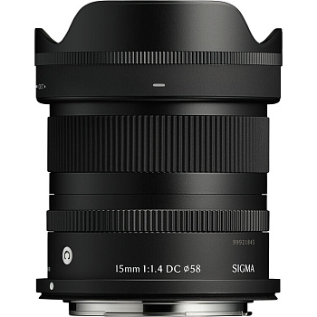 Объектив Sigma 15mm f/1.4 DC Contemporary для Canon RF