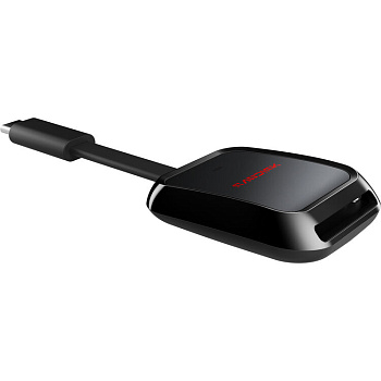 Картридер SanDisk SD UHS-I, USB-C (SDDR-C751-GNANN) R250/W170