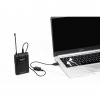 Звуковой USB-адаптер/переходник длина кабеля 15 мм BOYA EA2L с микрофона на USB (USB to 3.5mm Audio & Mic Adapter) есть порт для наушников