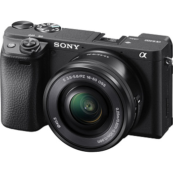 Цифровой фотоаппарат Sony Alpha a6400 kit 16-50mm f/3.5-5.6 (ILCE-6400L/B) Black (Multi-language, Russian)